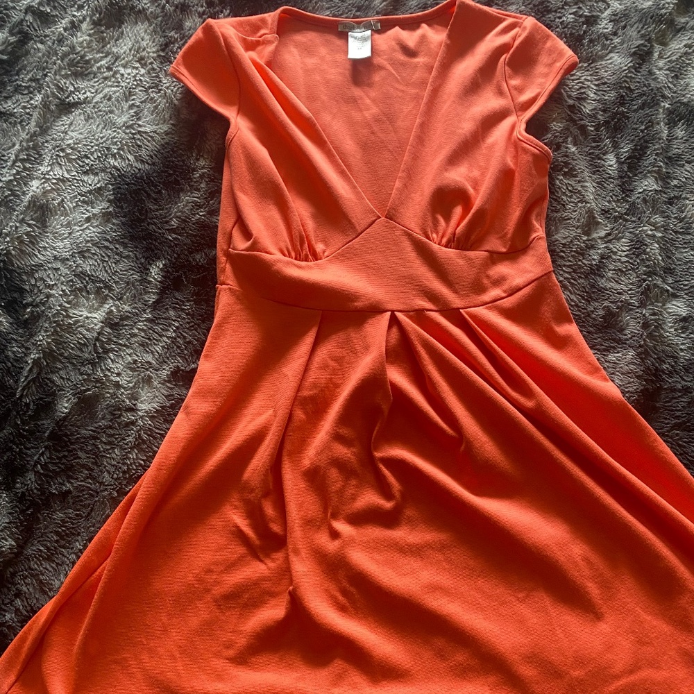 Coral Charlotte Russe Dress